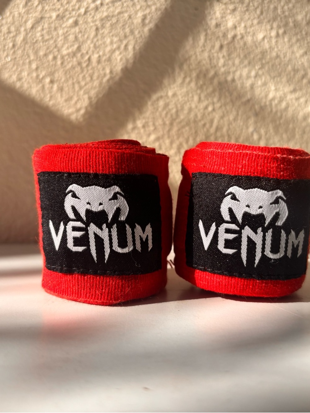 Venum Red Hand Wraps Box bandage